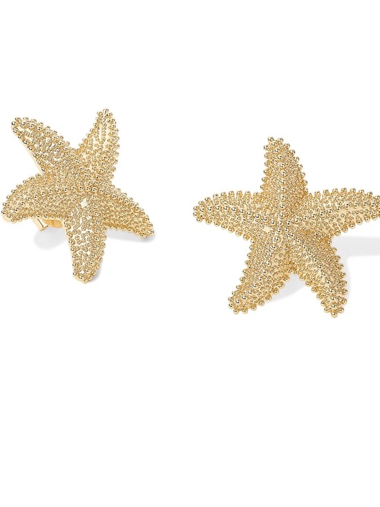 Anthropologie Jewelry - Anthropologie Gold Starfish Bracelet Charm
